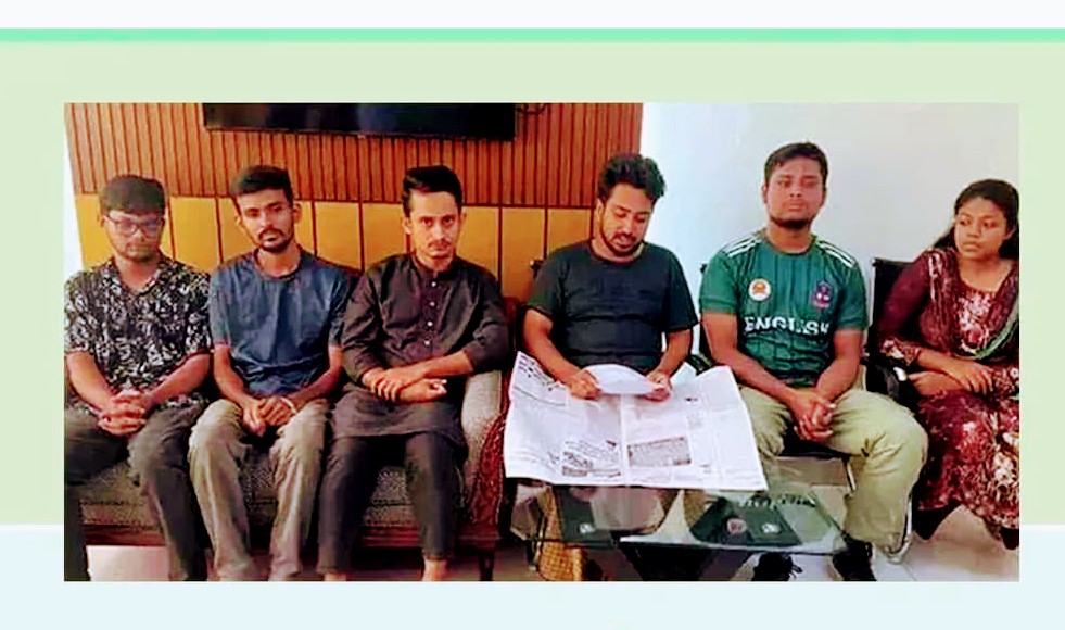 ডিবি ‘হেফাজতে’ থাকা ৬ সমন্বয়ককে ছেড়ে দেয়া হয়েছে