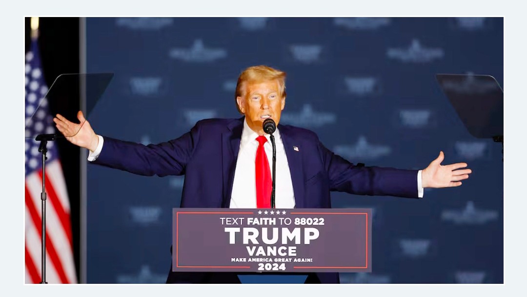 বিজয় ঘোষণা করলেন ডোনাল্ড ট্রাম্প