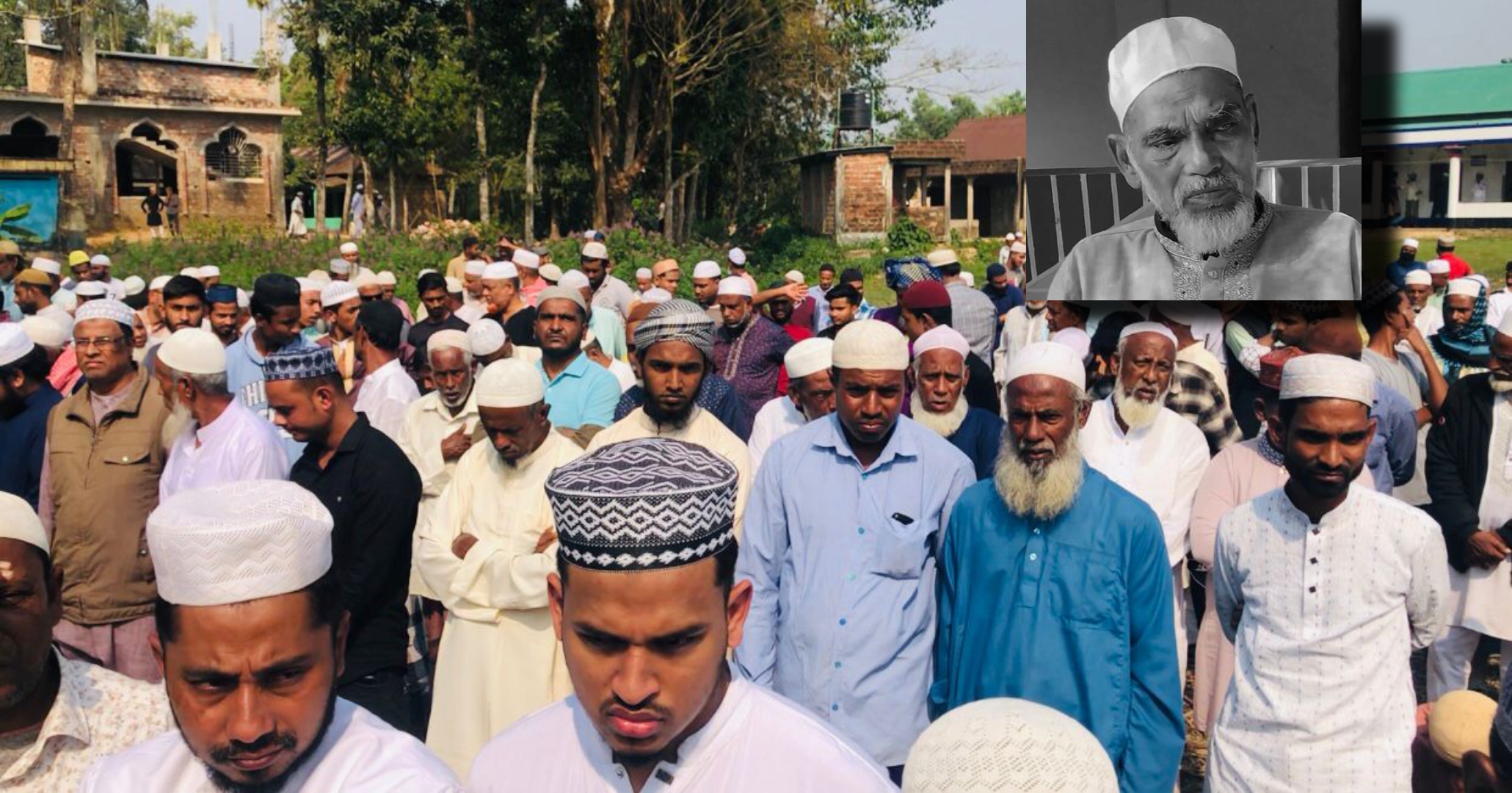 সাংবাদিক তোফায়েল আহমদের পিতার জানাজা ও দাফন সম্পন্ন